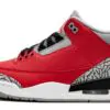 Air Jordan 3 Retro Unite Fire Red Sneakers Reps - CK5692-600