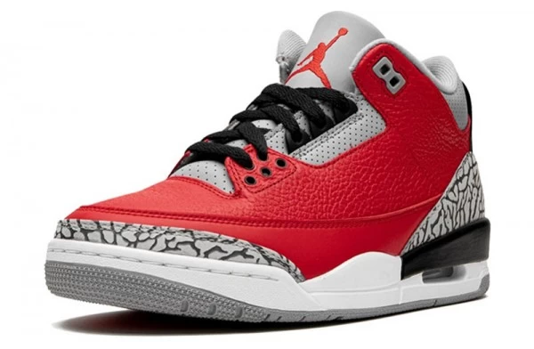 Air Jordan 3 Retro Unite Fire Red Sneakers Reps - CK5692-600 | good reps for shoes ret