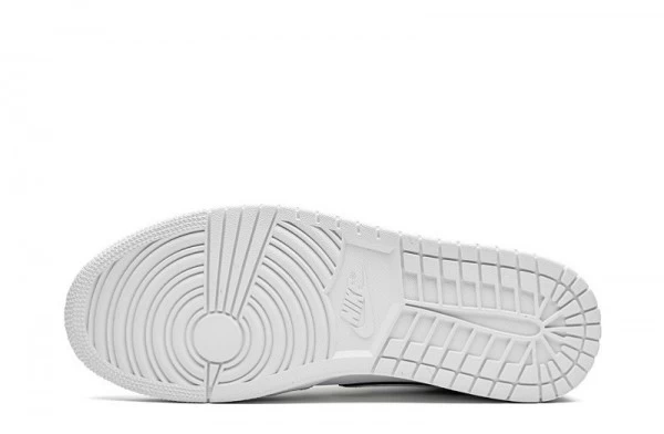 Air Jordan 1 Mid Iridescent Reflective White Sneakers Reps - CK6587-100 | buy reps ret sneakers website