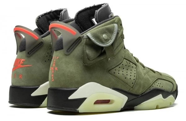 Travis Scott x Air Jordan 6 Retro Medium Olive Sneakers Reps - CN1084-200 | good reps for shoes, ret sneakers