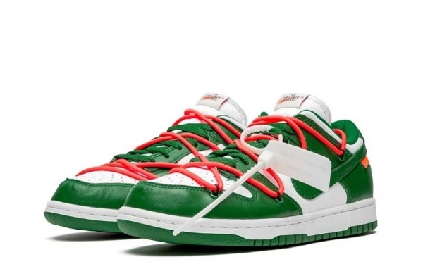 Off-White x SB Dunk Low Pine Green - sneaker rep websites,good reps for shoes
