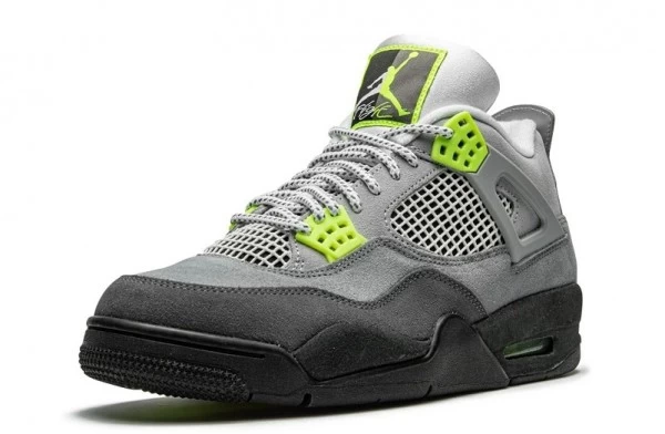 Air Jordan 4 Retro 95 Neon Sneakers Reps - CT5342-007 | buy reps sneakers website