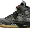 Off-White x Air Jordan 5 Retro Black Reps - CT8480-001 | good reps for shoes, ret sneakers