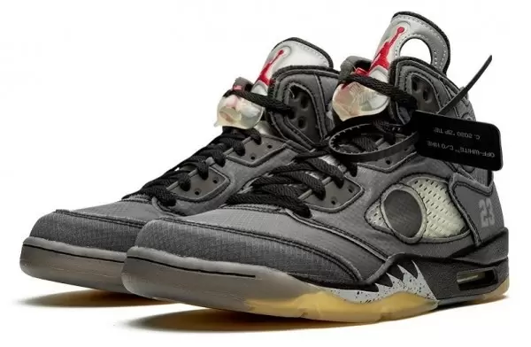 Off-White x Air Jordan 5 Retro Black Reps - CT8480-001 | good reps for shoes, ret sneakers