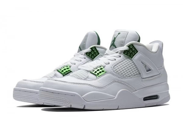 Air Jordan 4 Retro Metallic Green Sneakers Reps - CT8527-113 | buy reps ret sneakers website