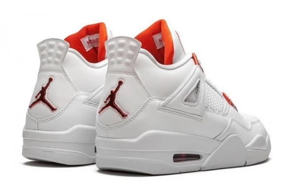 Air Jordan 4 Retro Metallic Orange Sneakers Reps - CT8527-118 | good reps for shoes