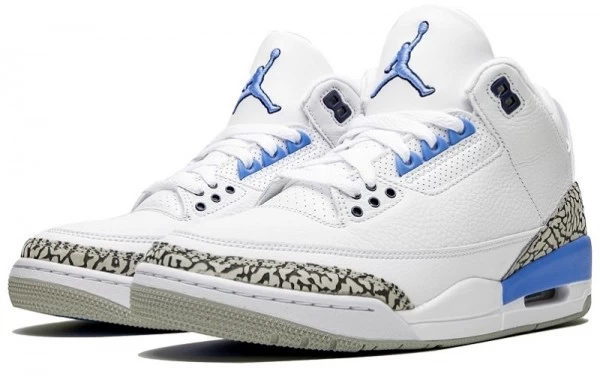 Air Jordan 3 Retro UNC Sneakers Reps - CT8532-104 | buy best replica sneaker sites