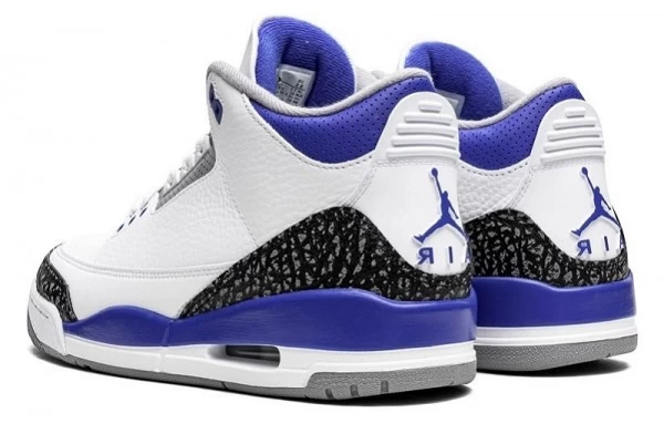 Air Jordan 3 Retro Racer Blue Sneakers Reps - CT8532-145 | buy reps sneakers website