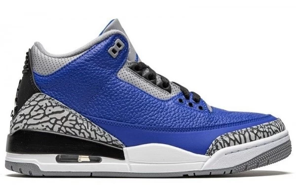 Air Jordan 3 Retro Varsity Royal Cement Sneakers Reps - CT8532-400 | ret sneakers