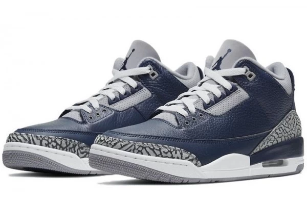 Air Jordan 3 Retro Georgetown Sneakers Reps - CT8532-401 | buy reps sneakers website