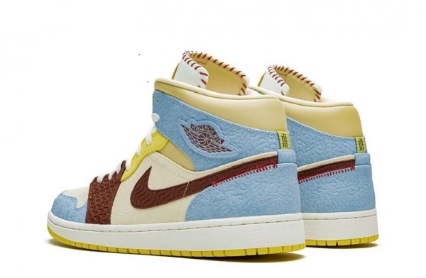 Air Jordan 1 Mid Pale Vanilla Sneakers Reps - CU2803-200 | best replica sneaker ret sites