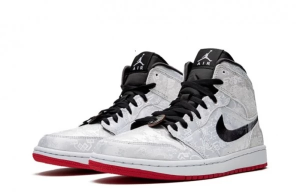 Air Jordan 1 Mid Edison Chen Sneakers Reps - CU2804-100 | sneaker rep ret websites