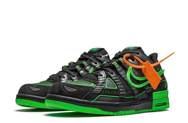 Off-White x Air Rubber Dunk Green Strike - CU6015-001 | Good Reps Ret For Shoes