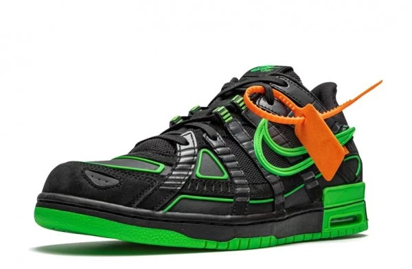 Off-White x Air Rubber Dunk Green Strike - CU6015-001 | Good Reps Ret For Shoes
