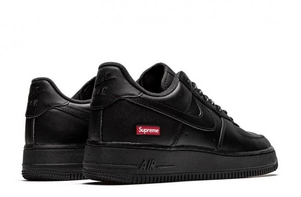 Supreme x Air Force 1 Low Box Logo Black - CU9225-001 | sneaker rep ret websites