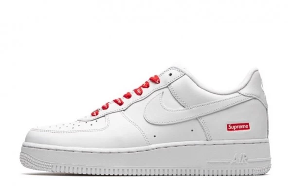 Supreme x Air Force 1 Low Box Logo White - CU9225-100 | good reps ret for shoes