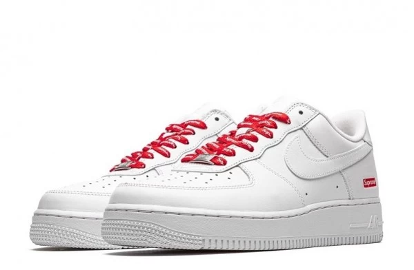 Supreme x Air Force 1 Low Box Logo White - CU9225-100 | good reps ret for shoes