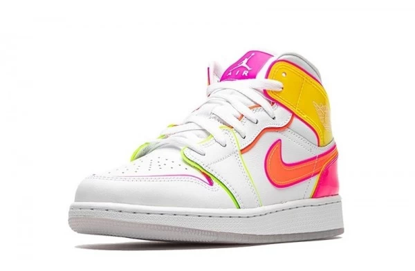 Air Jordan 1 Mid Edge Glow Sneakers Reps - CV4611-100 | buy reps sneakers website