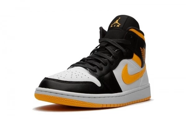 Air Jordan 1 Mid Laser Orange Black Sneakers Reps - CV5276-107 | ret sneakers