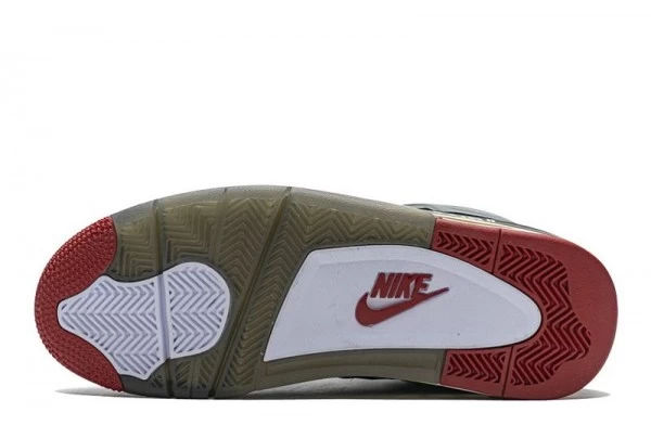 Off-White x Air Jordan 4 Retro Bred Sneakers Reps - CV9388-001 | sneaker rep websites