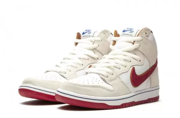 SB Dunk High Sail Team Crimson - CV9499-100 | Good Reps Ret For Shoes