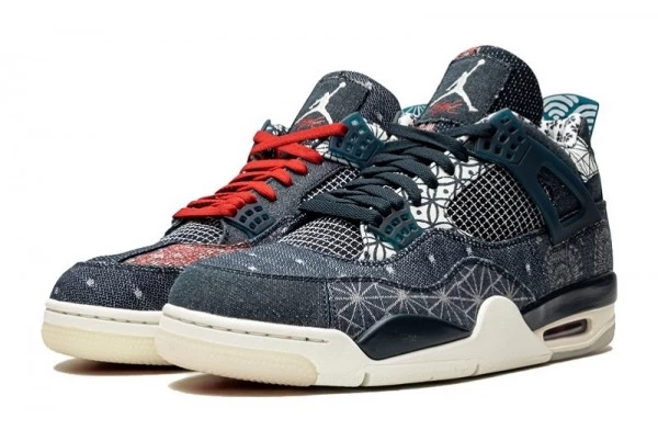 Air Jordan 4 Retro Sashiko Sneakers Reps - CW0898-400 | sneaker rep websites