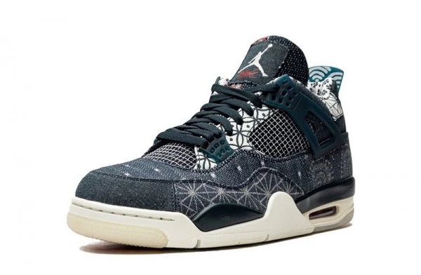 Air Jordan 4 Retro Sashiko Sneakers Reps - CW0898-400 | sneaker rep websites