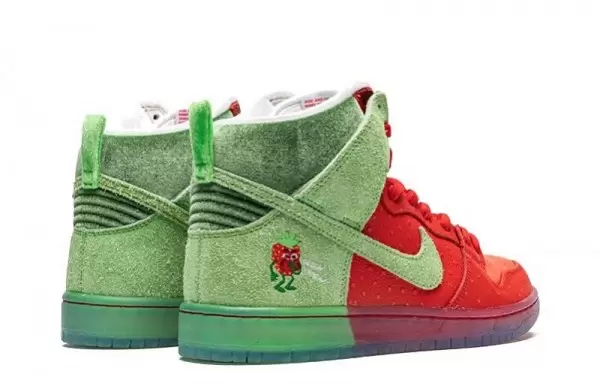 SB Dunk High Strawberry Cough Sneakers Reps - CW7093-600 | best replica sneaker sites