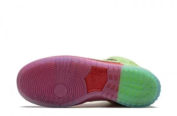 SB Dunk High Strawberry Cough Sneakers Reps - CW7093-600 | best replica sneaker sites