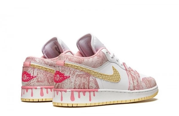 Air Jordan 1 Low Paint Drip Sneakers Reps - CW7104-601 | best replica sneaker ret sites