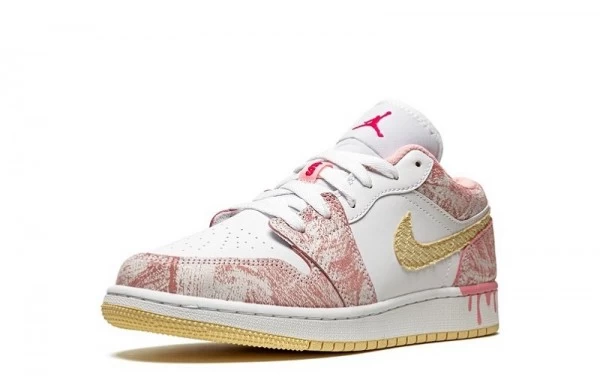 Air Jordan 1 Low Paint Drip Sneakers Reps - CW7104-601 | best replica sneaker ret sites