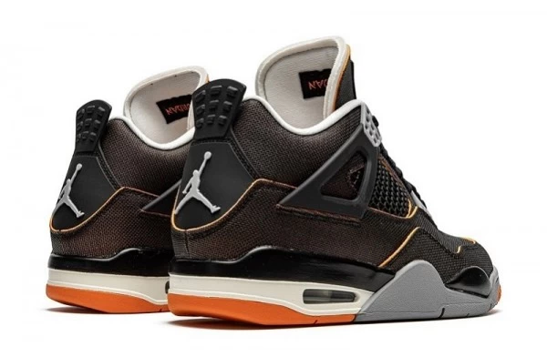 Air Jordan 4 Retro Black Starfish Sneakers Reps - CW7183-100 | good reps for shoes, ret sneakers