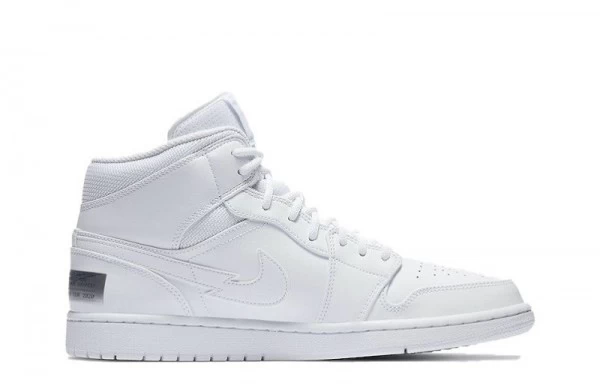 Air Jordan 1 Mid Swoosh On Tour Sneakers Reps - CW7589-100 | sneaker rep websites