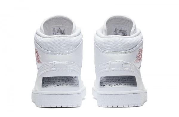 Air Jordan 1 Mid Swoosh On Tour Sneakers Reps - CW7589-100 | sneaker rep websites