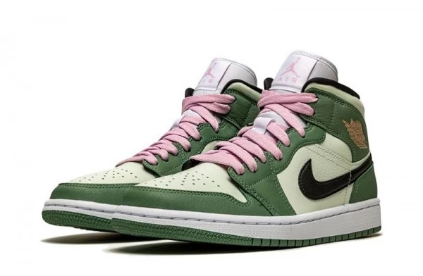 Air Jordan 1 Mid Dutch Green Sneakers Reps - CZ0774-300 | buy reps sneakers website