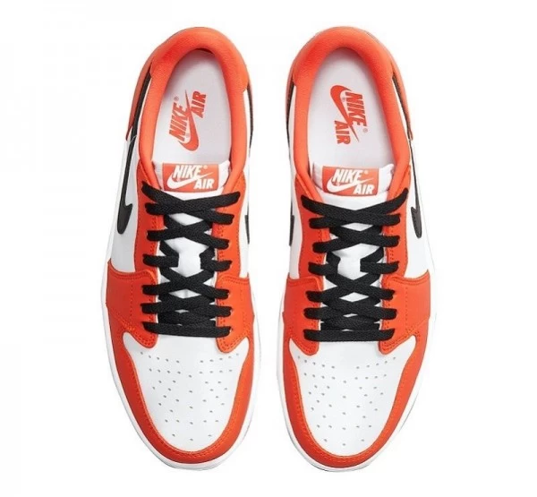Air Jordan 1 Low Starfish White Black Sneakers Reps - CZ0790-801 | good reps ret for shoes