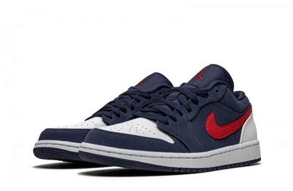 Air Jordan 1 Low USA Sneakers Reps - CZ8454-400 | best replica sneaker sites