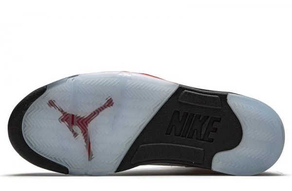 Air Jordan 5 Retro Fire Red Silver Tongue Sneakers Reps - DA1911-102 | best replica sneaker sites