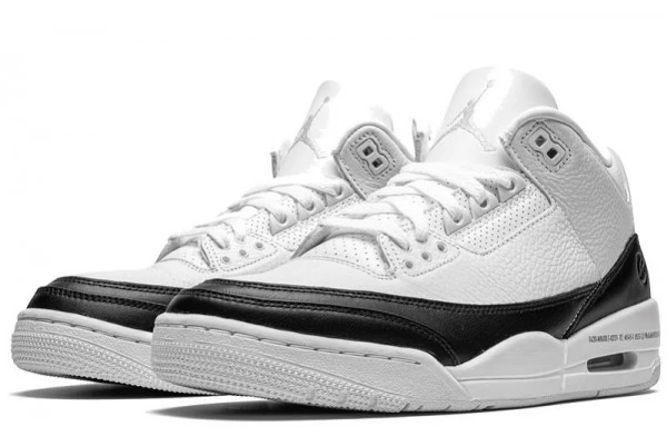 Air Jordan 3 Retro Fragment White Black Sneakers Reps - DA3595-100 | sneaker rep websites
