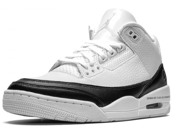 Air Jordan 3 Retro Fragment White Black Sneakers Reps - DA3595-100 | sneaker rep websites