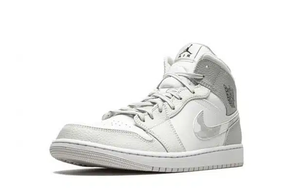 Air Jordan 1 Mid Grey Camo Sneakers Reps - DC9035-100 | good reps for shoes ret