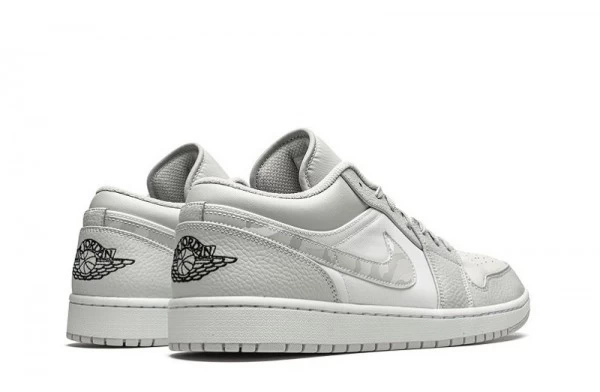 Air Jordan 1 Low White Camo Sneakers Reps - DC9036-100 | ret sneakers