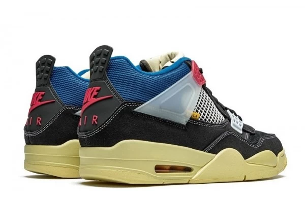 Union LA x Air Jordan 4 Retro Off Noir Sneakers Reps - DC9533-001 | good reps for shoes