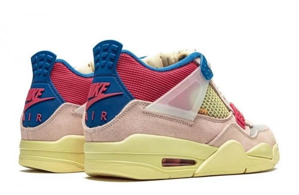 Union LA x Air Jordan 4 Retro Guava Ice Sneakers Reps - DC9533-800 | good reps for shoes ret