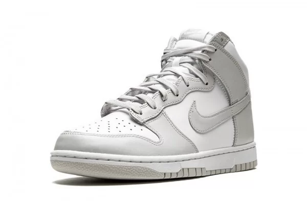 SB Dunk High Retro White Vast Grey Sneakers Reps - DD1399-100 | best replica sneaker sites,good reps for shoes