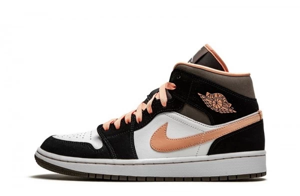 Air Jordan 1 Mid Peach Mocha Sneakers Reps - DH0210-100 | buy reps sneakers website at ret sneakers