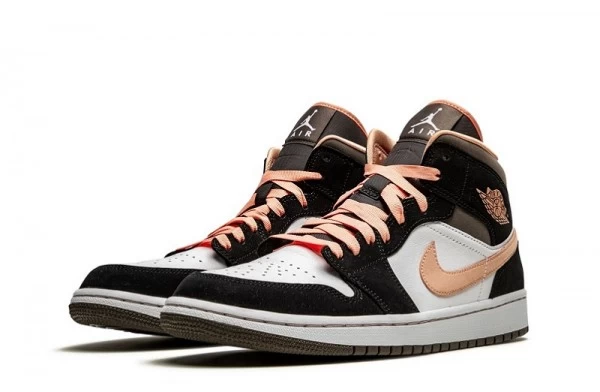 Air Jordan 1 Mid Peach Mocha Sneakers Reps - DH0210-100 | buy reps sneakers website at ret sneakers