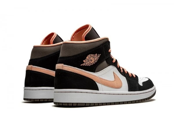 Air Jordan 1 Mid Peach Mocha Sneakers Reps - DH0210-100 | buy reps sneakers website at ret sneakers