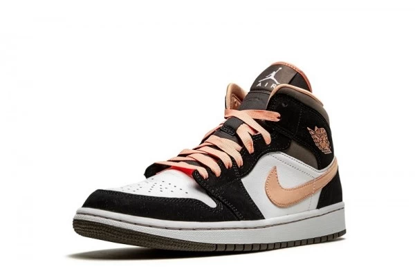 Air Jordan 1 Mid Peach Mocha Sneakers Reps - DH0210-100 | buy reps sneakers website at ret sneakers