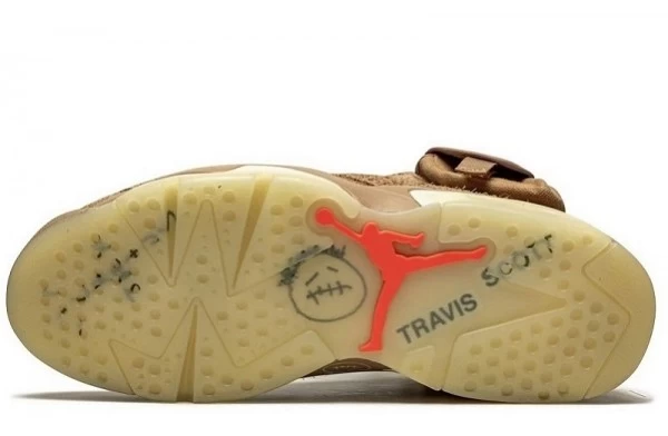 Travis Scott x Air Jordan 6 Retro British Khaki Sneakers Reps - DH0690-200 | good reps for shoes,ret sneakers